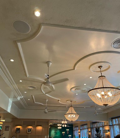 dishoom covent garden decorative ceiling complete